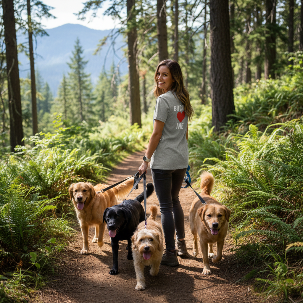 Bitches ♥ Me T-Shirt – Funny Bold Graphic Tee for Men & Women