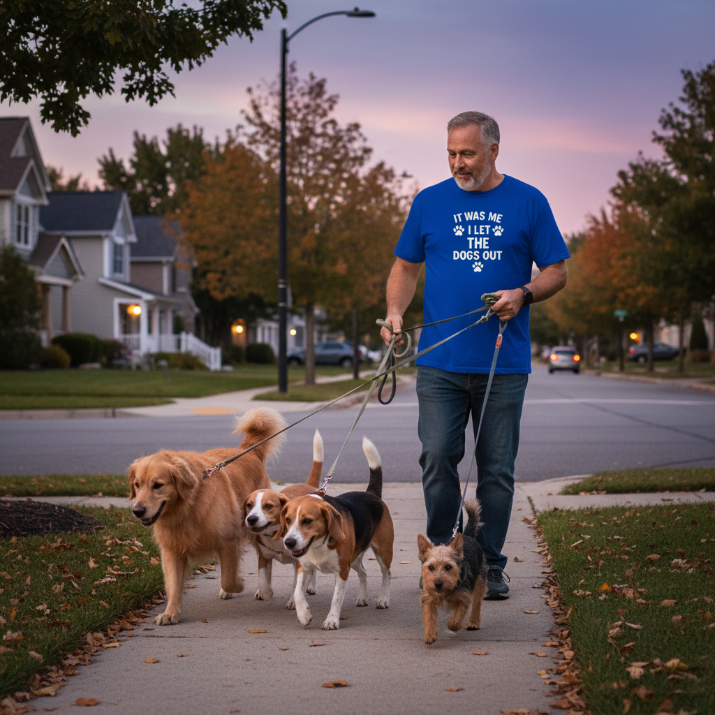 “It Was Me – I Let the Dogs Out” Unisex Tee