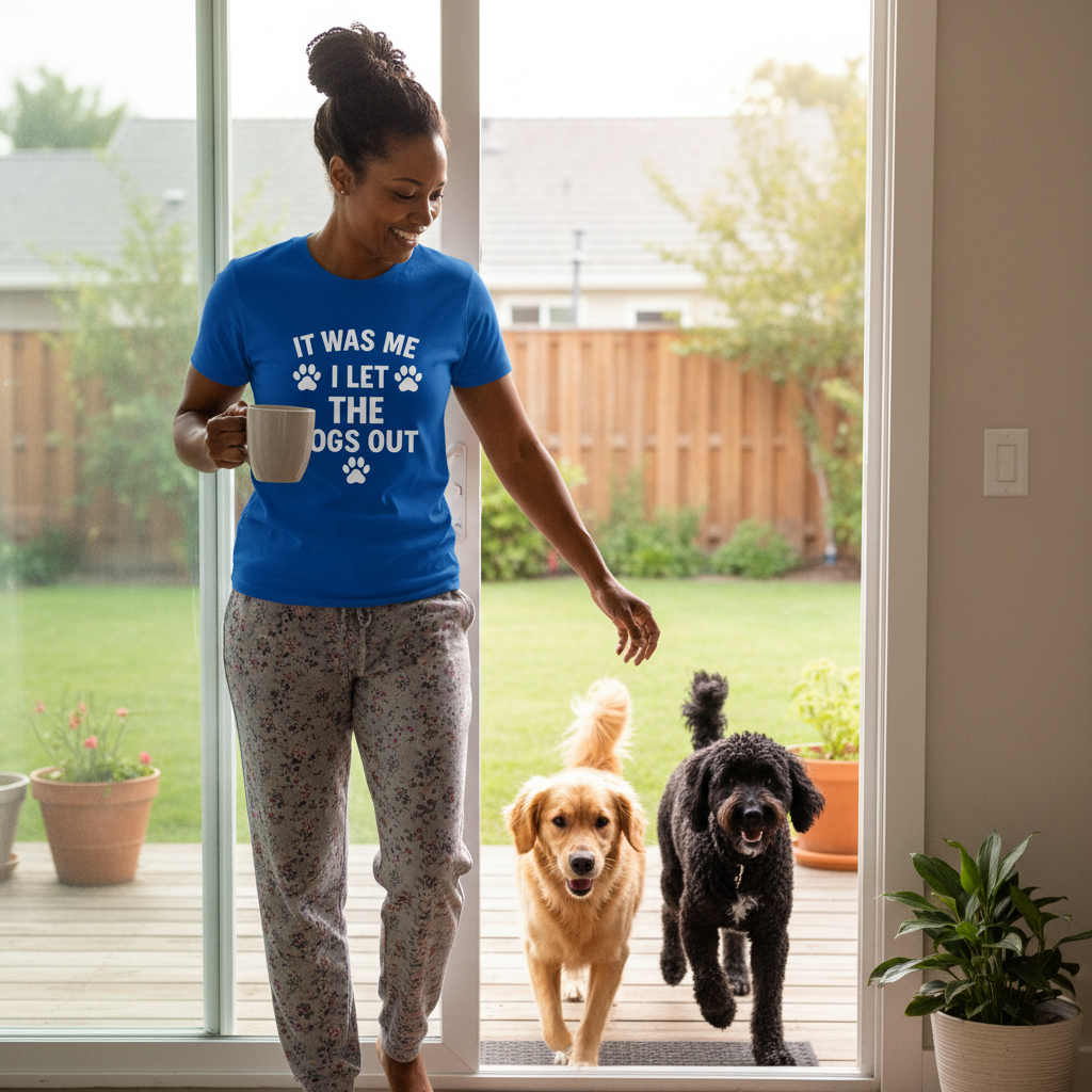 “It Was Me – I Let the Dogs Out” Unisex Tee