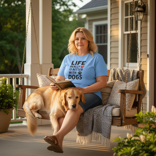 Better With Dogs T-Shirt – Classic Fit Unisex