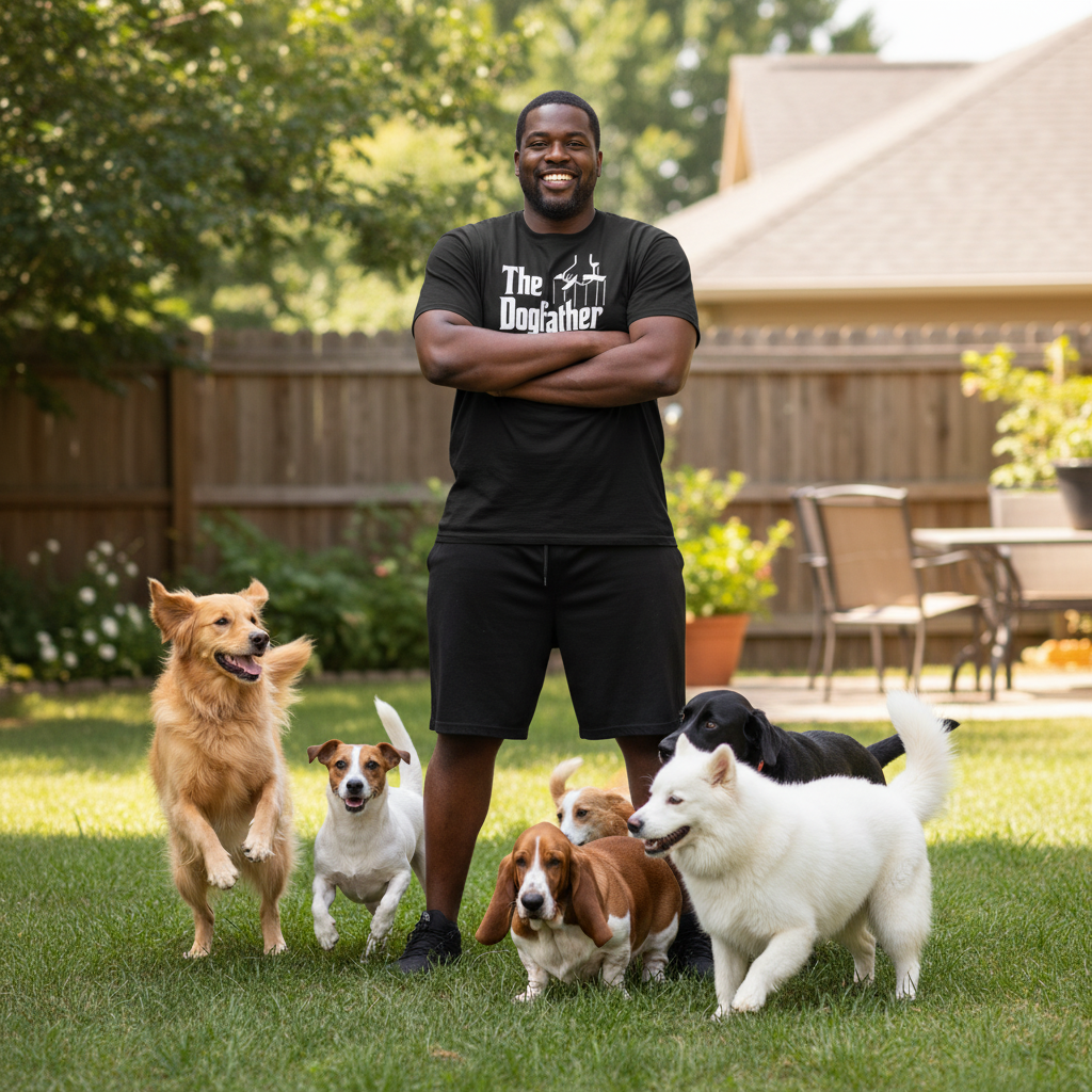 Make them an offer they can’t refuse – The Dogfather tee is a must for every dog-loving boss