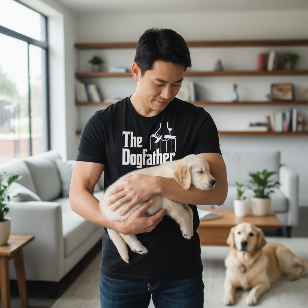 Make them an offer they can’t refuse – The Dogfather tee is a must for every dog-loving boss