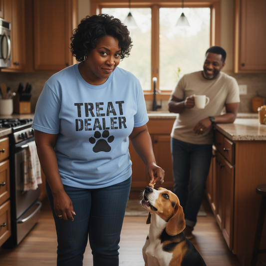 Certified Treat Dealer – Dog Lovers’ Must-Have Tee