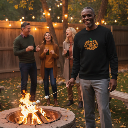 Pumpkin Paw Long Sleeve – Unisex Fall Dog Lover Tee