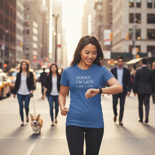 🚨 Breaking News: That meeting could wait—there was a dog. 🐾- Unisex