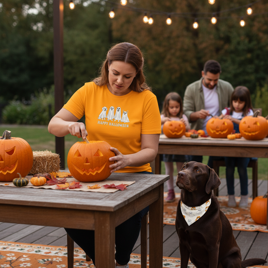 Halloween Ghost T-Shirt – Unisex